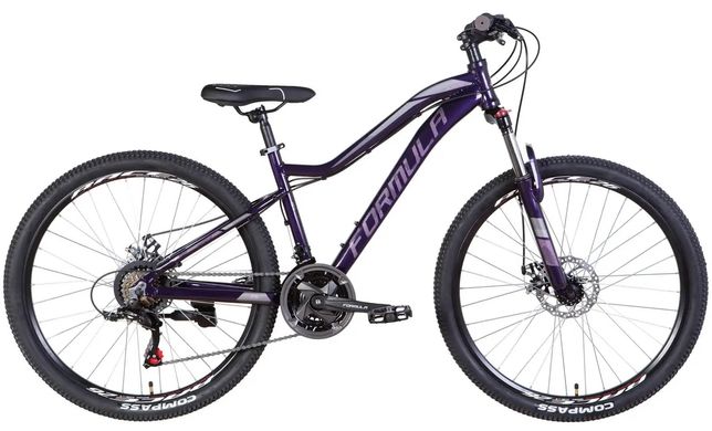 Велосипед 26" Formula ALPINA AM DD 15" темно-фиолетовый 2022