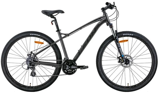 Велосипед 29" Leon TN-90 SE AM Hydraulic lock out DD 18" серый с черным 2022