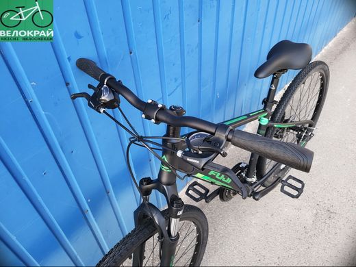 Велосипед 28" FUJI Traverse 1.7 чорний з зеленим