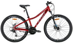 Велосипед 26" Leon SUPER JUNIOR AM DD рама-13" червоний з сірим 2022