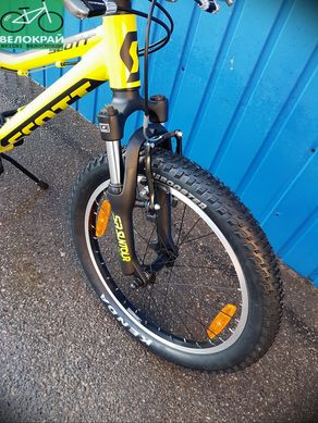 Велосипед 20" SCOTT Scale 20 жовтий 2021