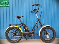 Электровелосипед 20" Corratec LifeS AP4, черно-желтый, 2020