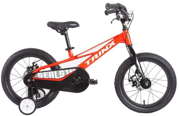 Велосипед 16" Trinx SEALS16D червоний з білим з чорним