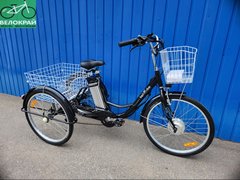 Електровелосипед 24" KelbBike, триколісний, 350W+PAS, чорний